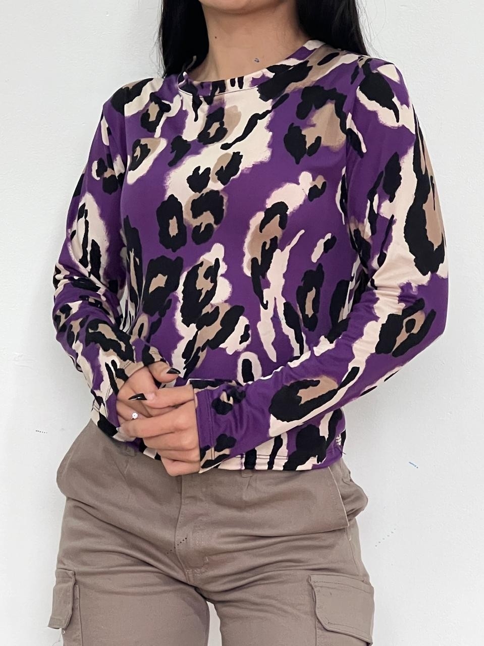 Remera Print Manga Larga - Imagen 3