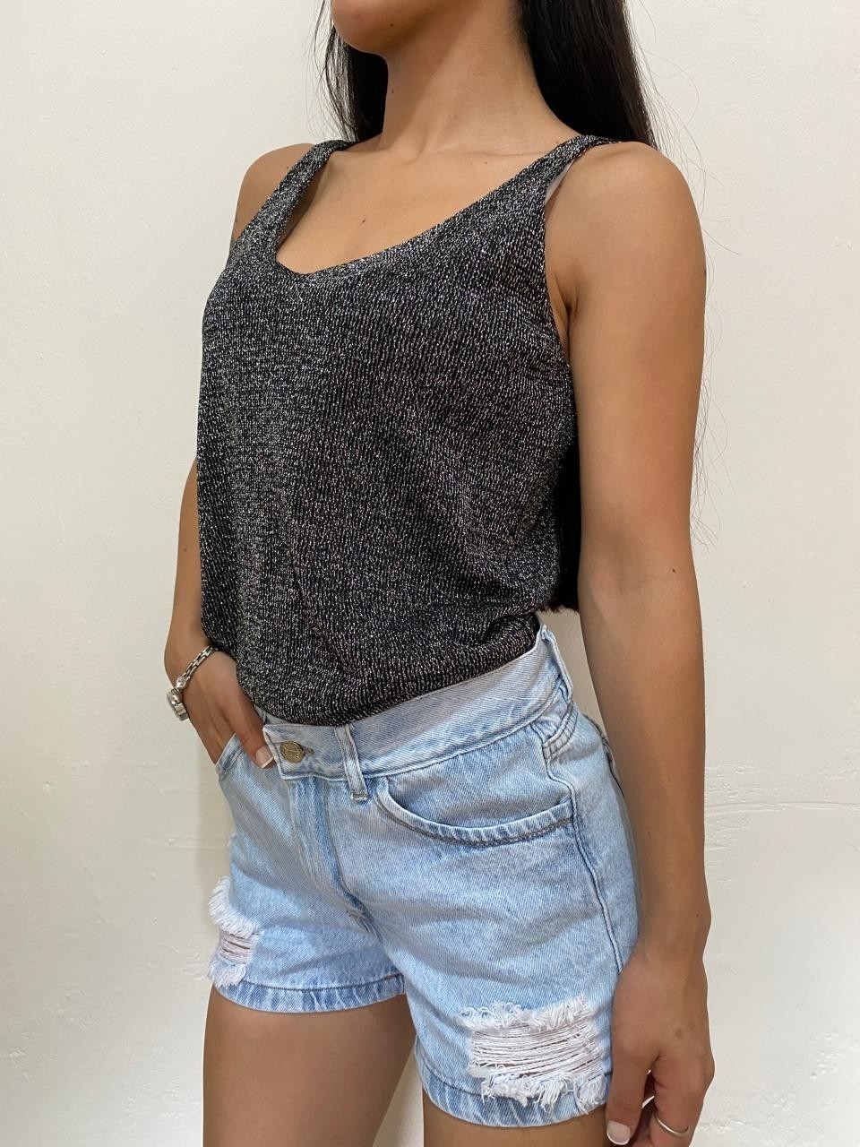 Musculosa Shimmer - Imagen 5