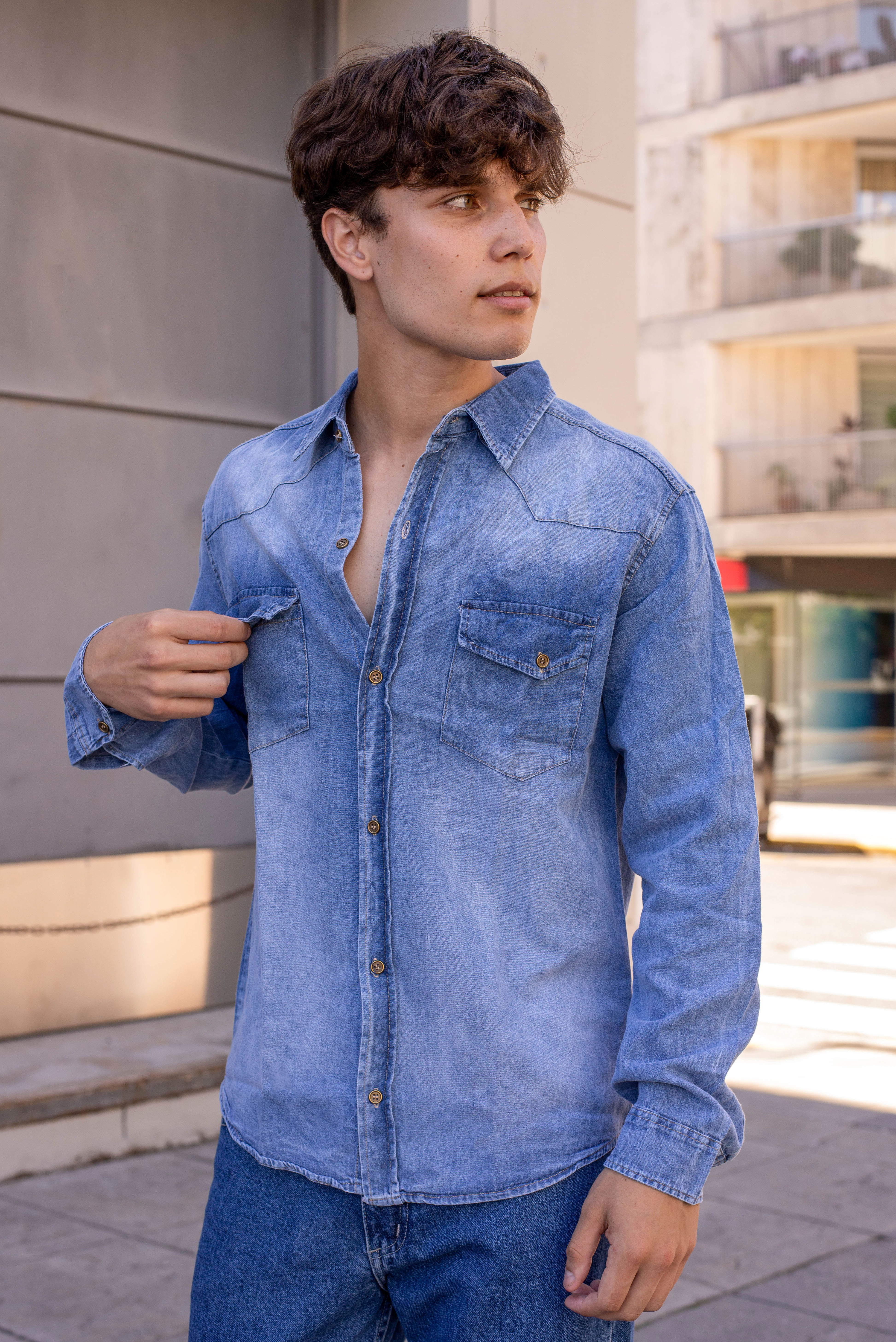 Camisas de Jean - 3 Colores - CZO191.jpg