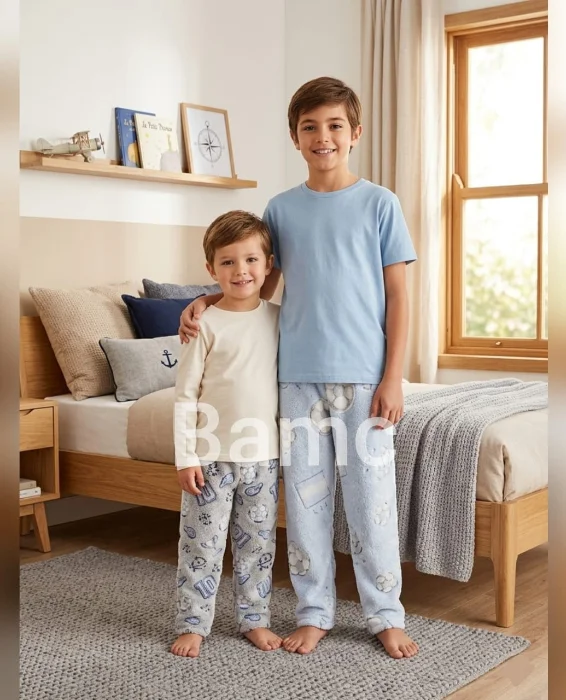 Pijamas de Peluche Bifaz