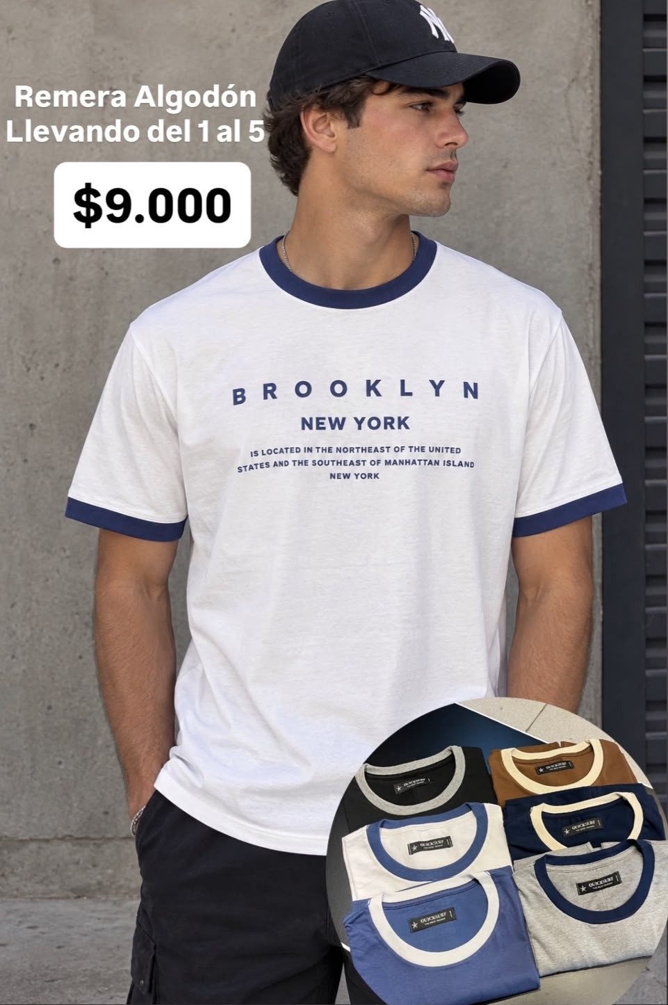 Remera Algodón Hombre - Imagen 2