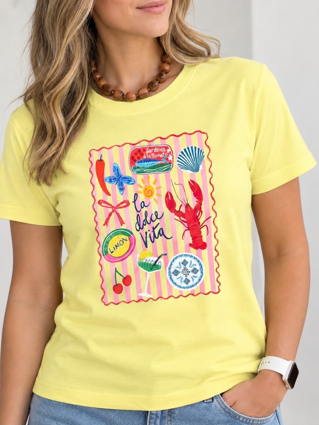 Remeras de Jersey Algodón Importado - Imagen 3