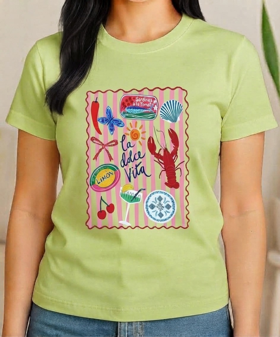 Remeras de Jersey Algodón Importado - Imagen 4