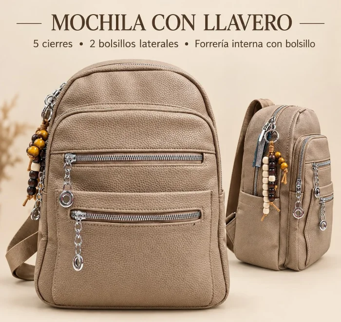 Mochila con Llavero