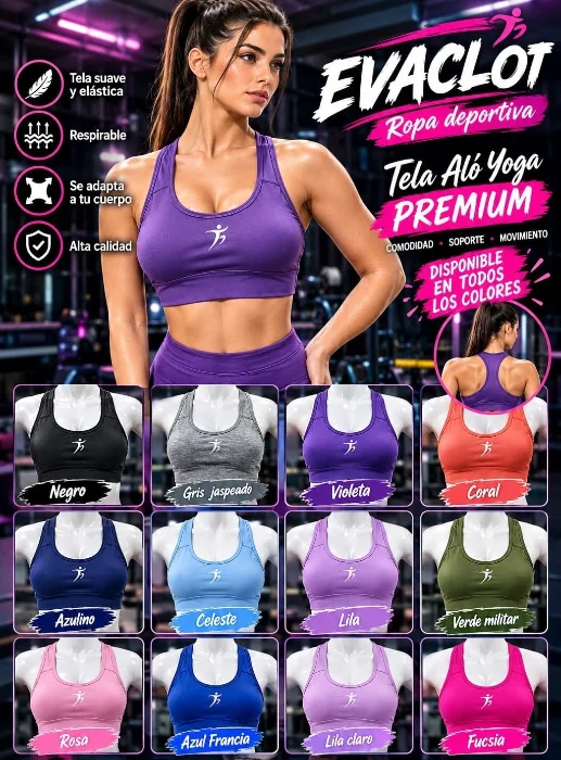 Top  Deportivo Calidad Premiunalo Yoga