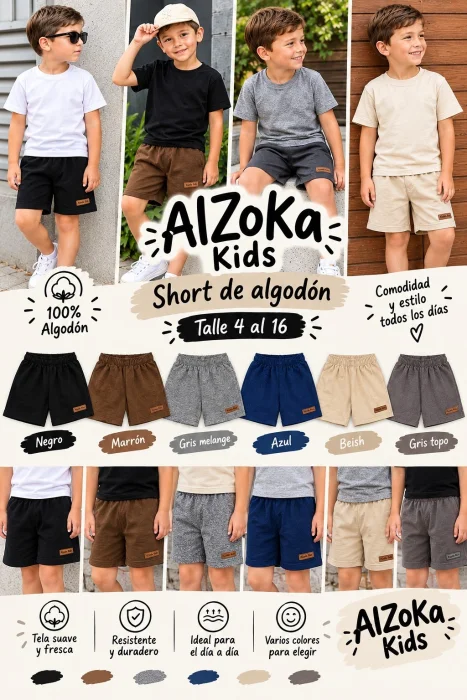 Short de Algodon Nene