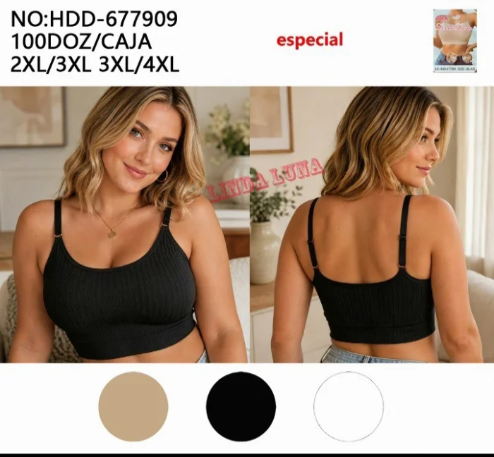 Top Deportivos Microfibra Especial sin Esponja