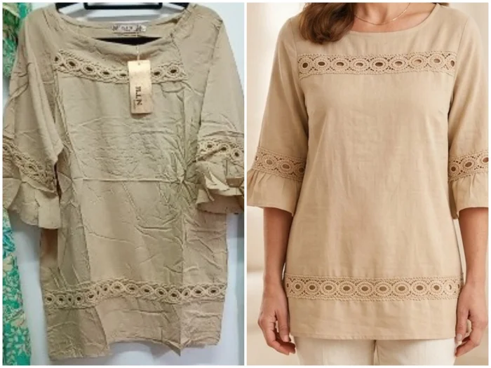 Blusa Detalle Broderie