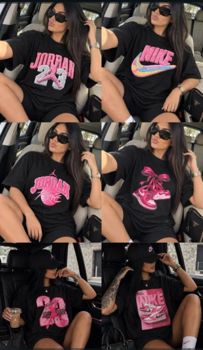 Remeras de Dama con Diceños en Tendencia