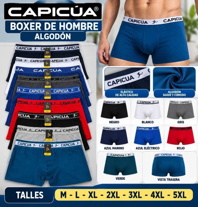Boxser Capicua  de Varón  Importado