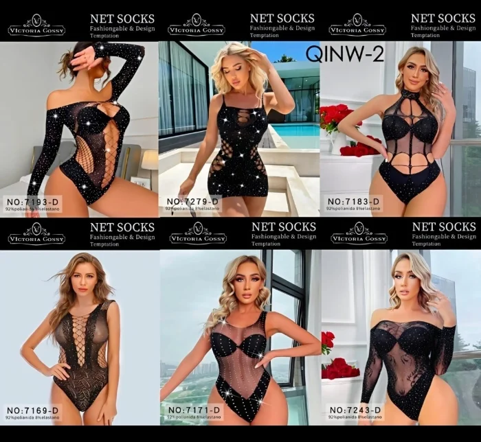 Body con Stras Importado