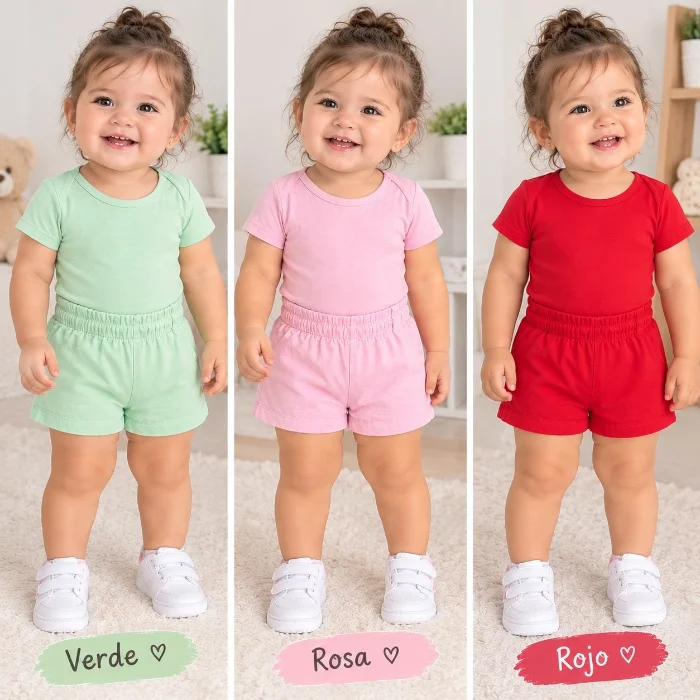 Conjuntos de Bebe Body y Short