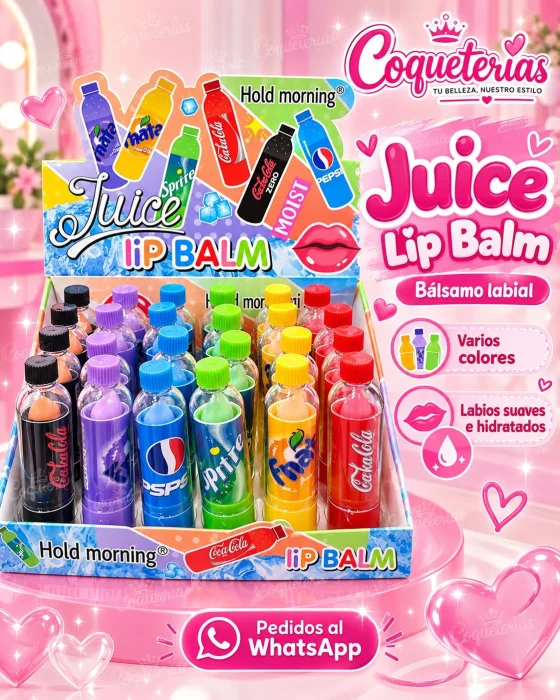Lip Balm Gaseosa Caja de 24 Unidades
