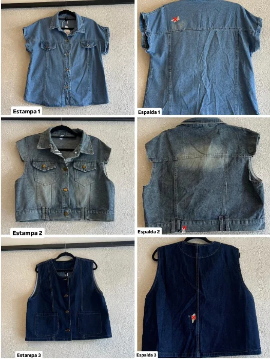 Promo Chaleco  de Jean Importado