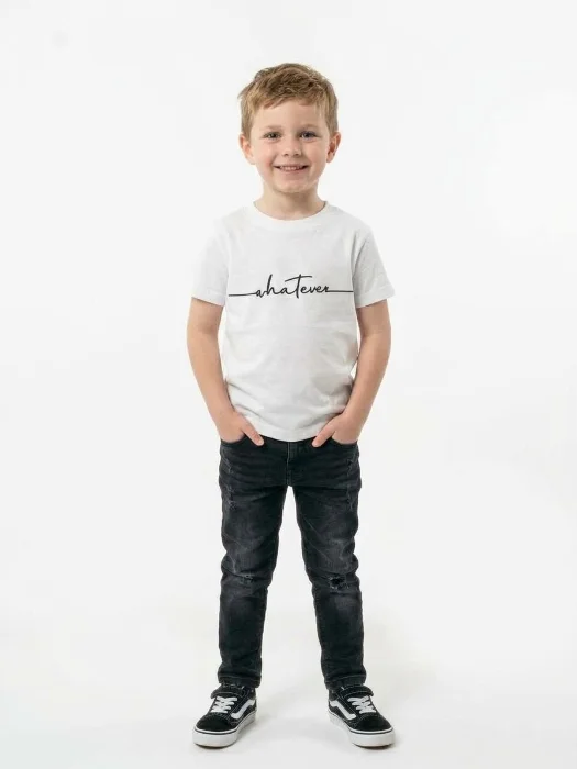 Remera  Firma de Niño ( Algodón Peinado)