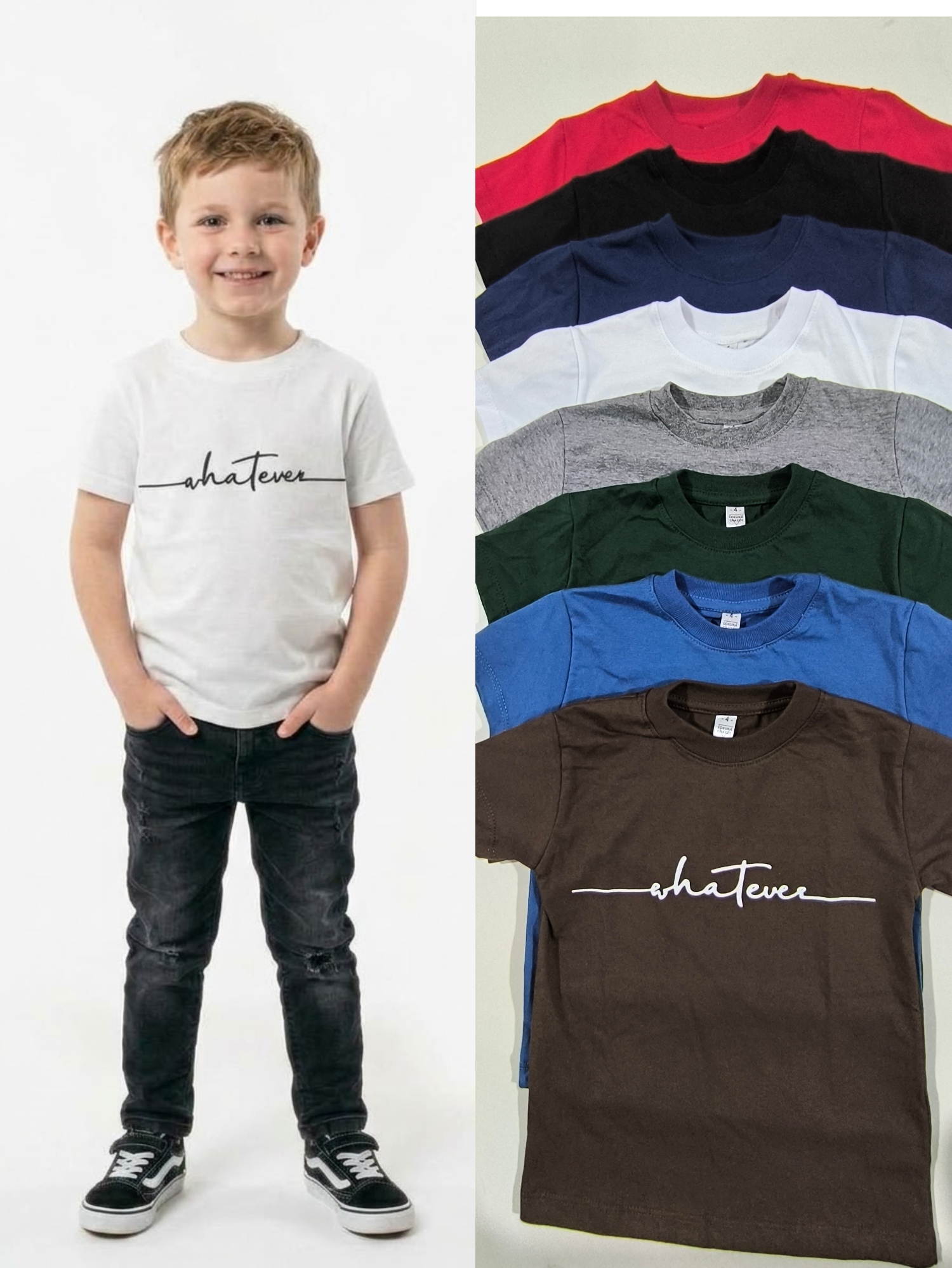 Remera  Firma de Niño ( Algodón Peinado) - Imagen 3