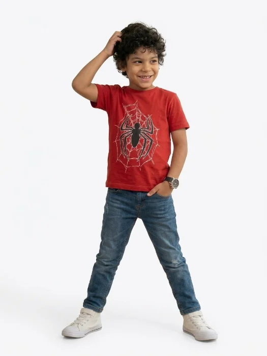 Remera Araña de Niño (algodón Peinado)
