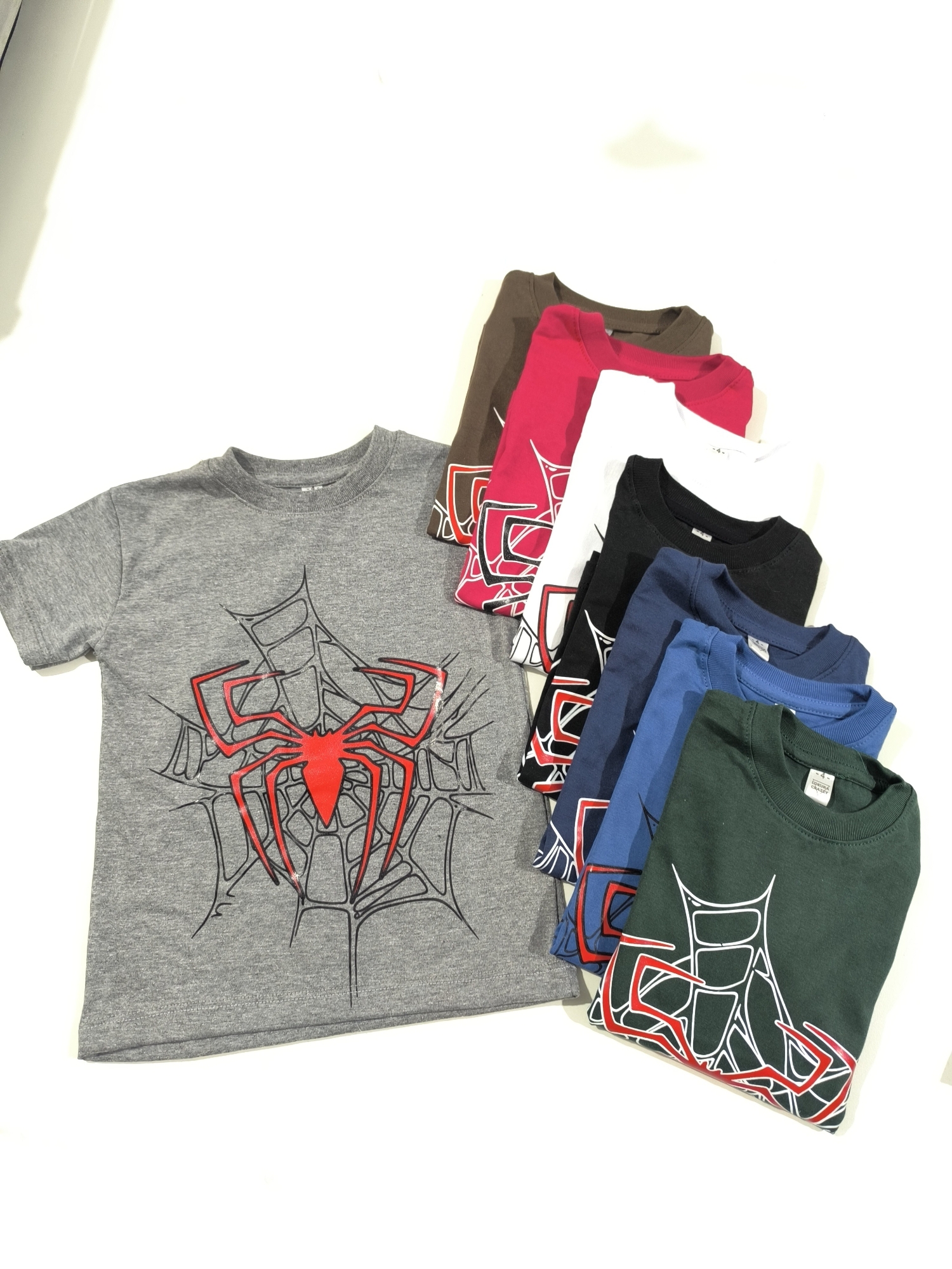Remera Araña de Niño (algodón Peinado) - Imagen 3