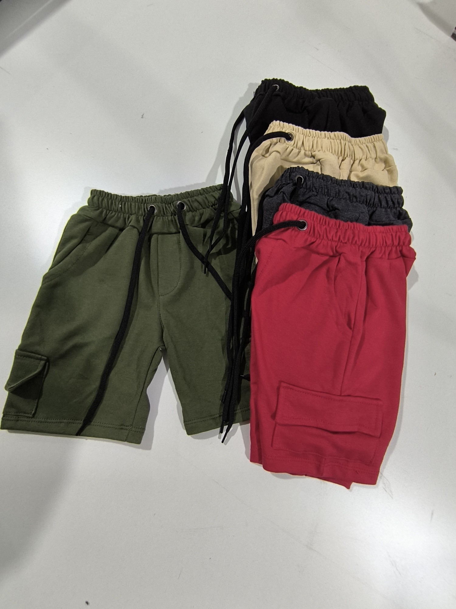 Shorts Cargo de Niño (algodón Peinado) - Imagen 2