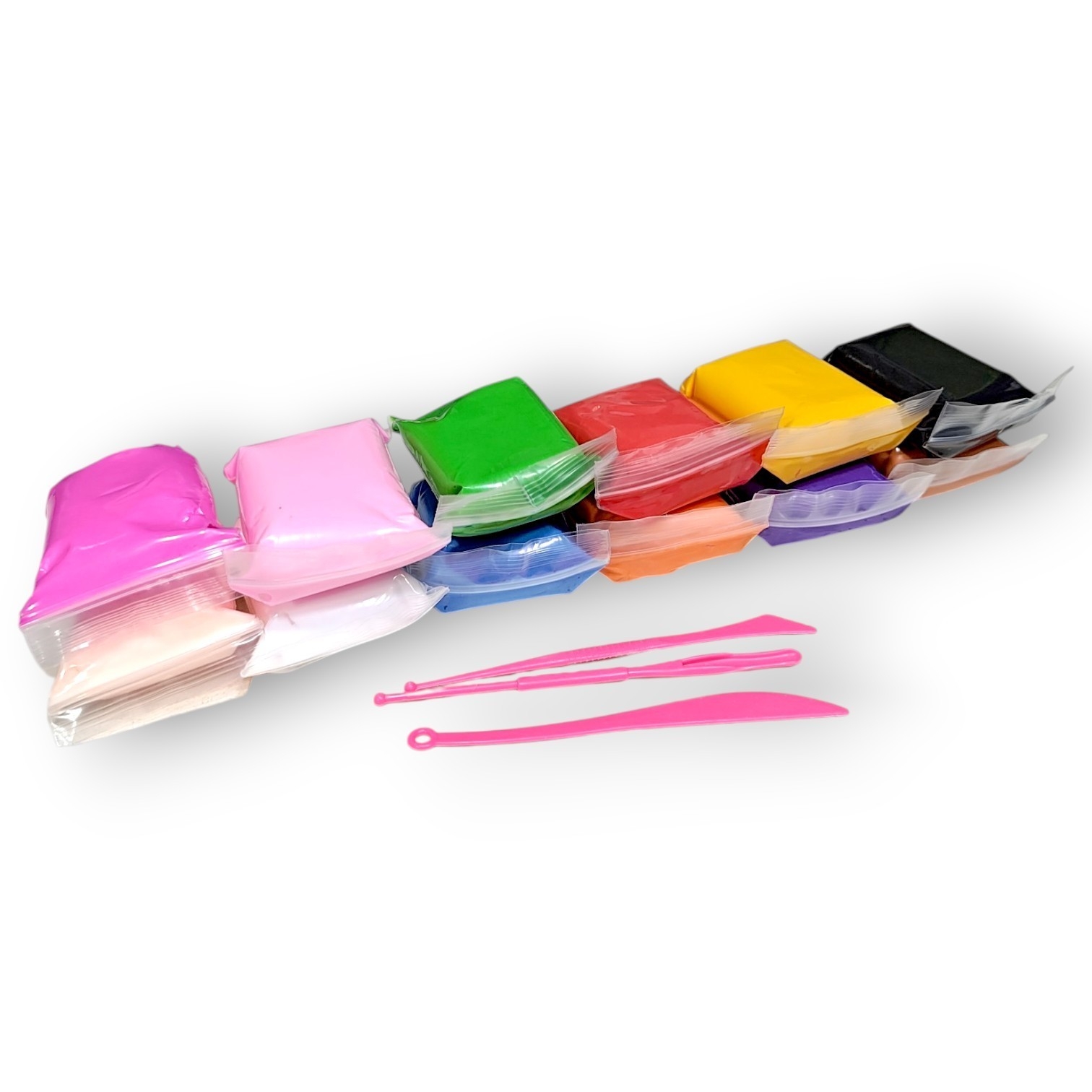 Pack de 12 Masas Moldeables Foamy Livianas, Navidad, Novedades - Imagen 5