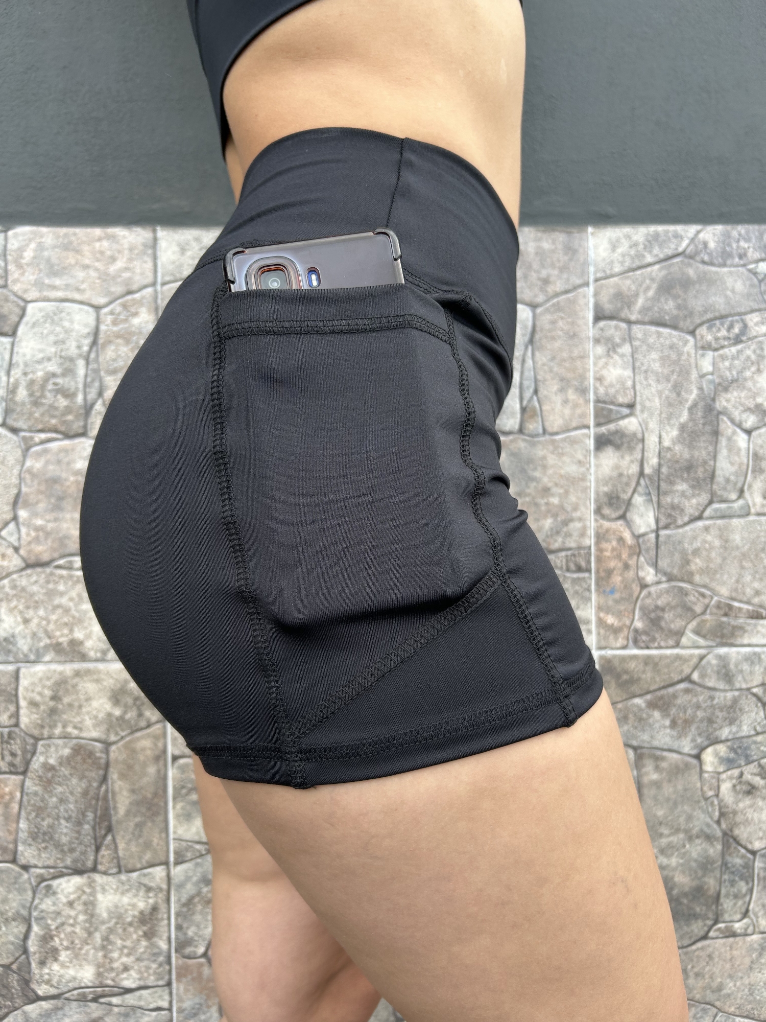 Short Liso con Bolsillo - Imagen 2