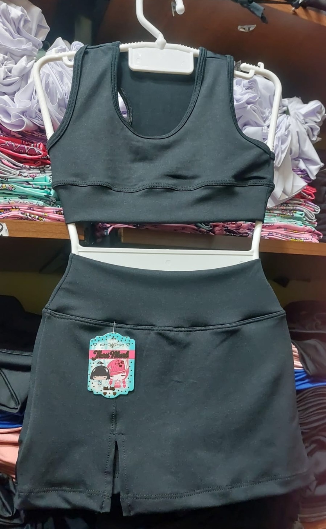 Conjuntos Short Pollera + Top Deportivos - Imagen 2