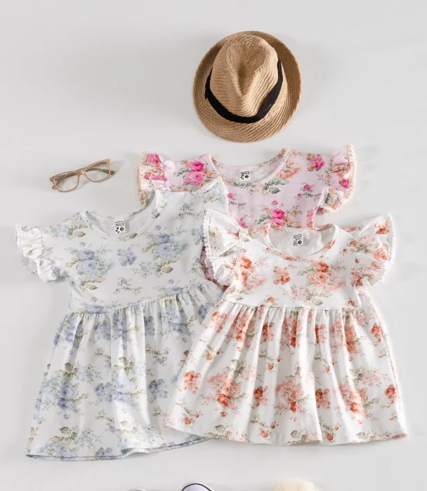 Vestido Algodon Peinado