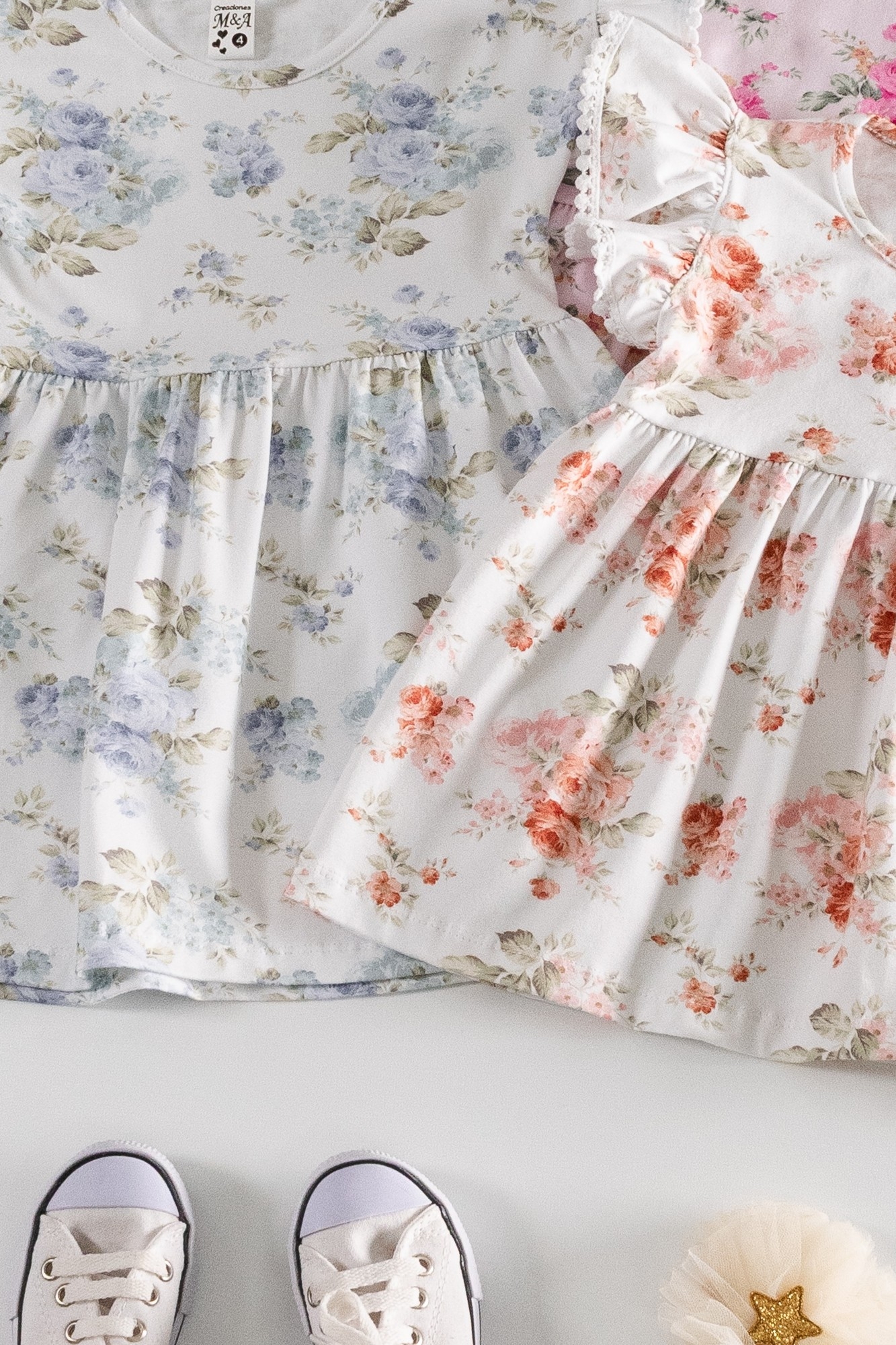 Vestido Algodon Peinado - Imagen 2