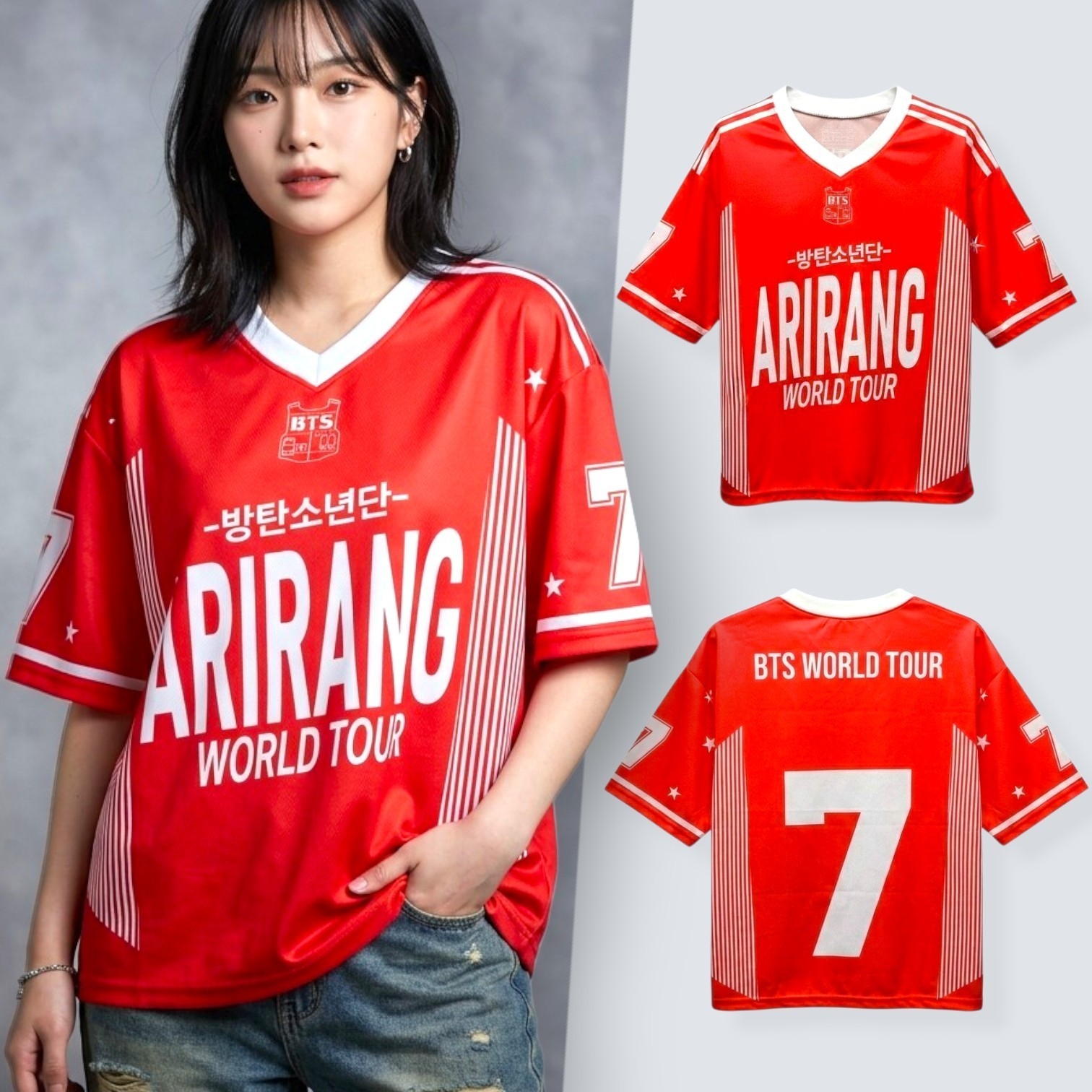 Remera Bts World Tour Arirang - Imagen 1