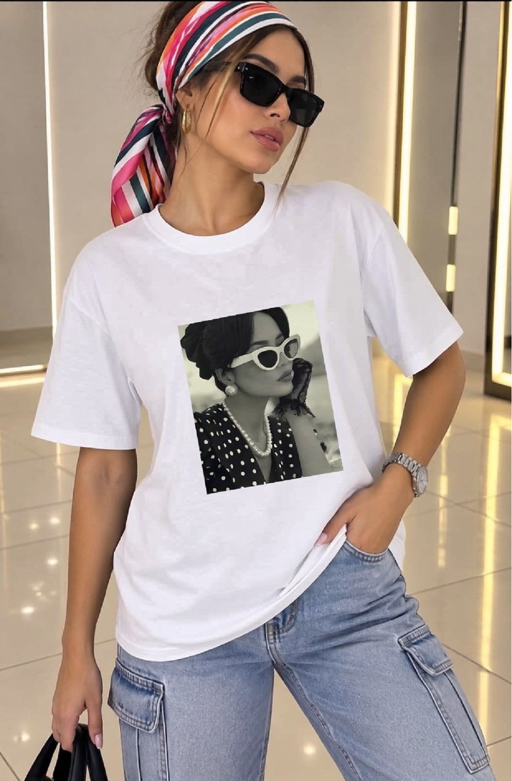 Remera Dama Sotiscada Algodón - Imagen 4