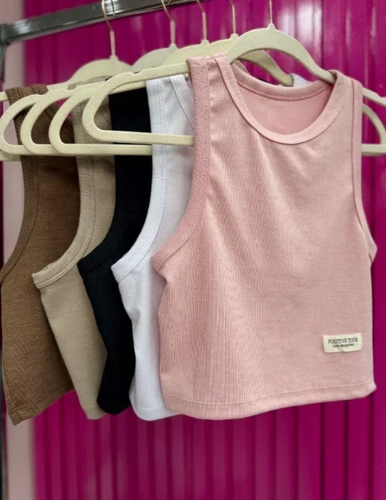 Musculosa con Etiqueta Vintage