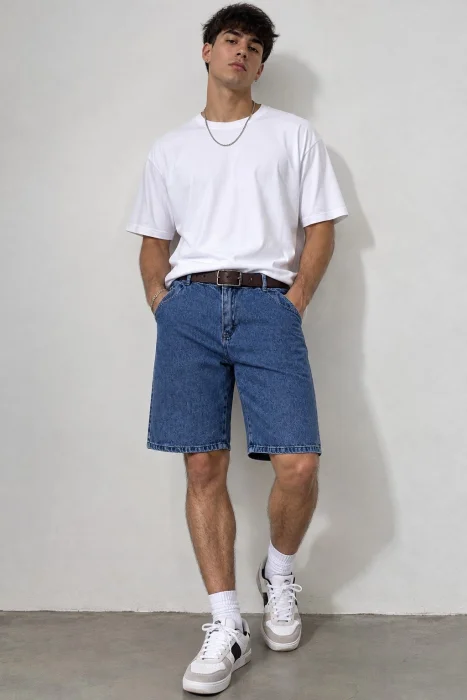 Bermuda Jeans de Hombre
