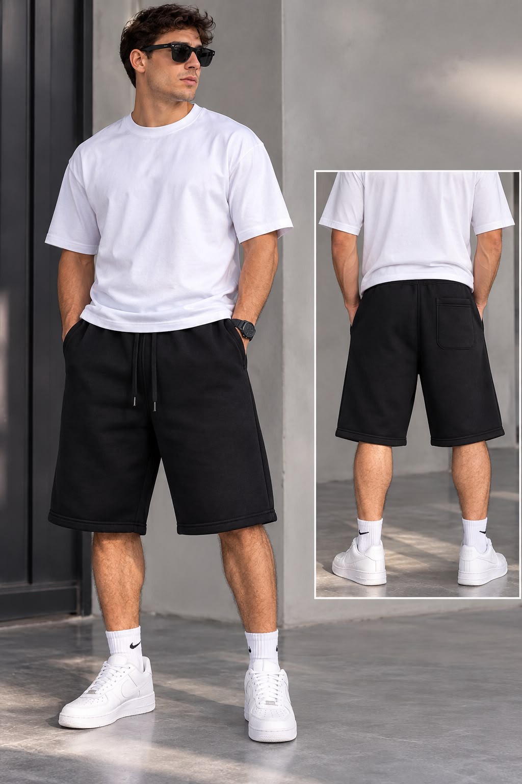 Bermuda Baggy Algodón Premium - Imagen 4