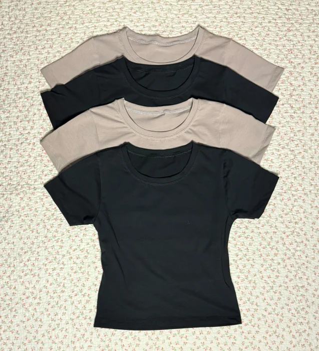 Baby Tees (algodón con Lycra)