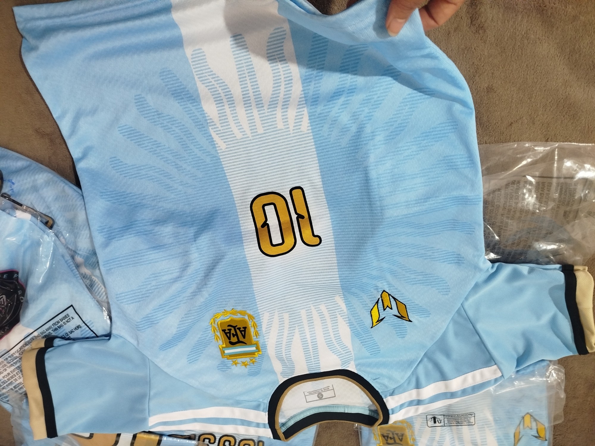 Camiseta Messi Despedida Bordado - Imagen 3