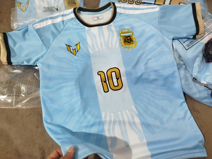 Camiseta Messi Despedida Bordado