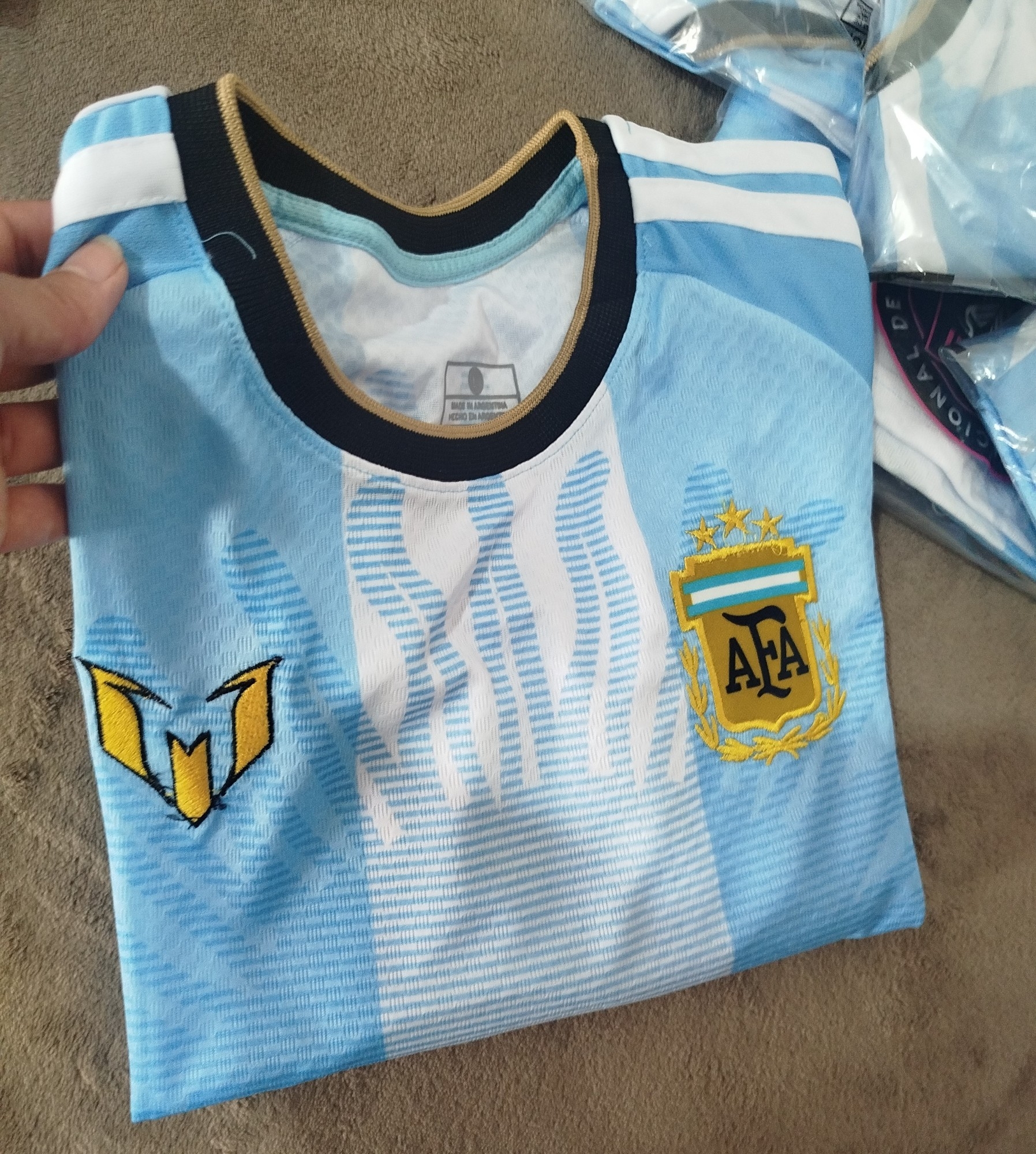 Camiseta Messi Despedida Bordado - Imagen 3