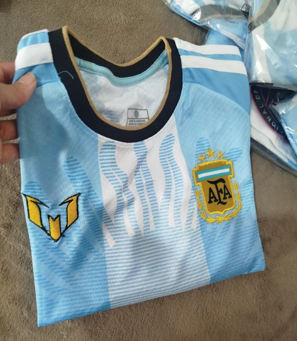 Camiseta Messi Despedida Bordado