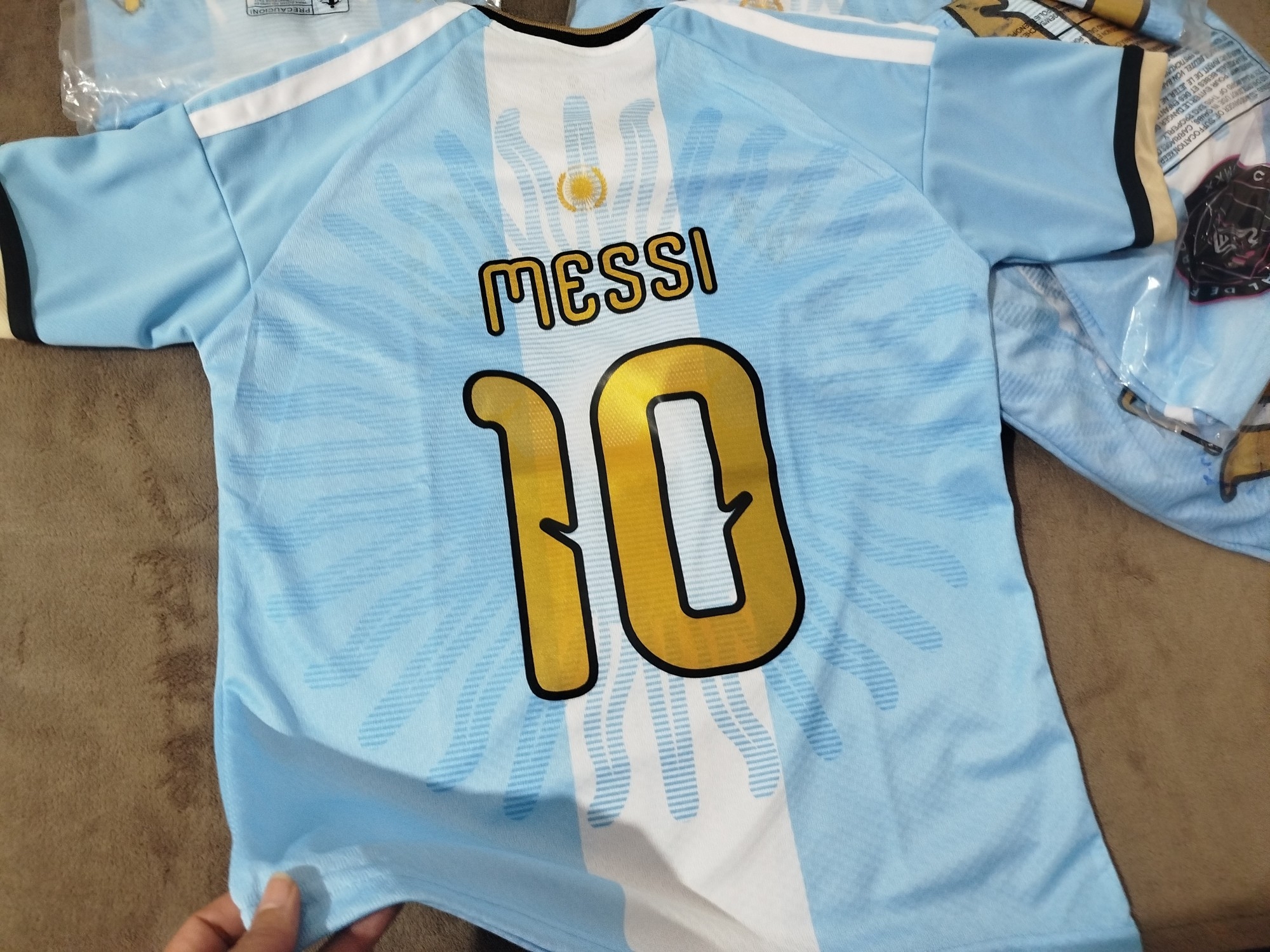 Camiseta Messi Despedida Bordado - Imagen 3