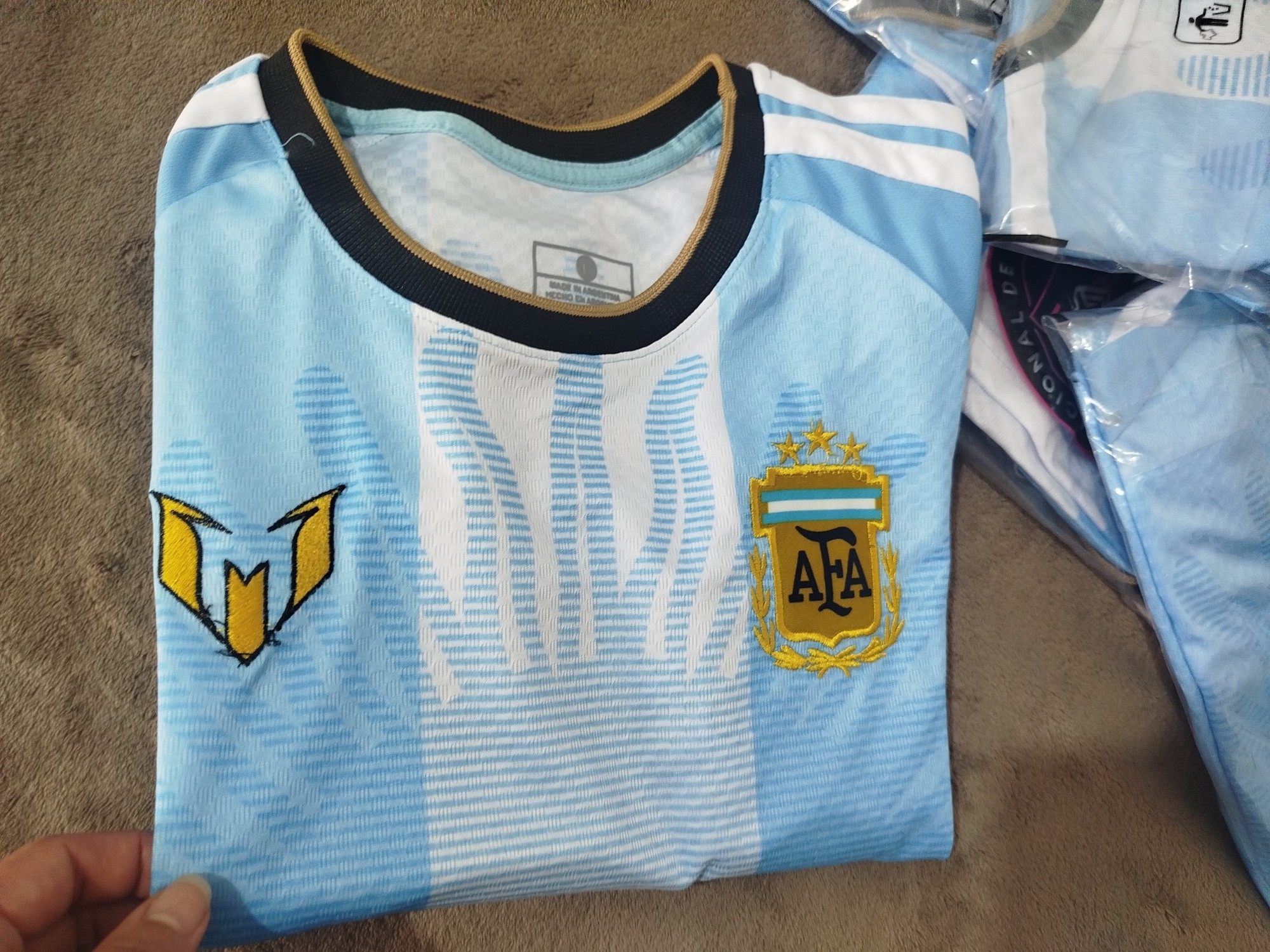 Camiseta Messi Despedida Bordado - Imagen 4