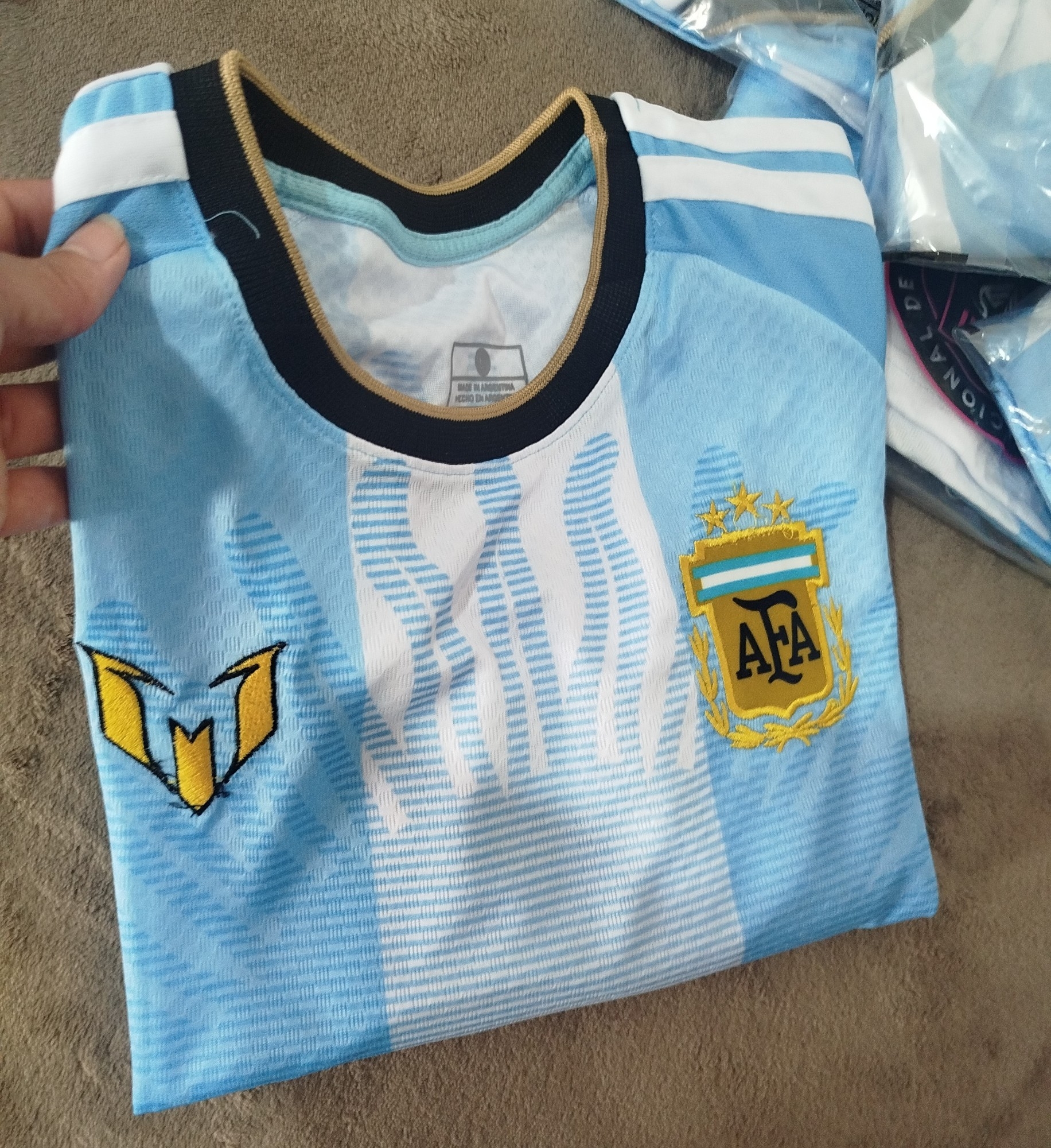Camiseta Messi Despedida Bordado - Imagen 3