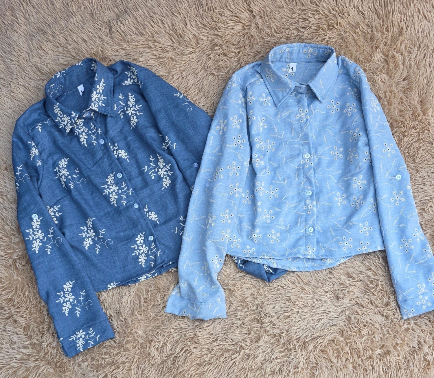 Camisa Manga Larga Bordada - Imagen 2