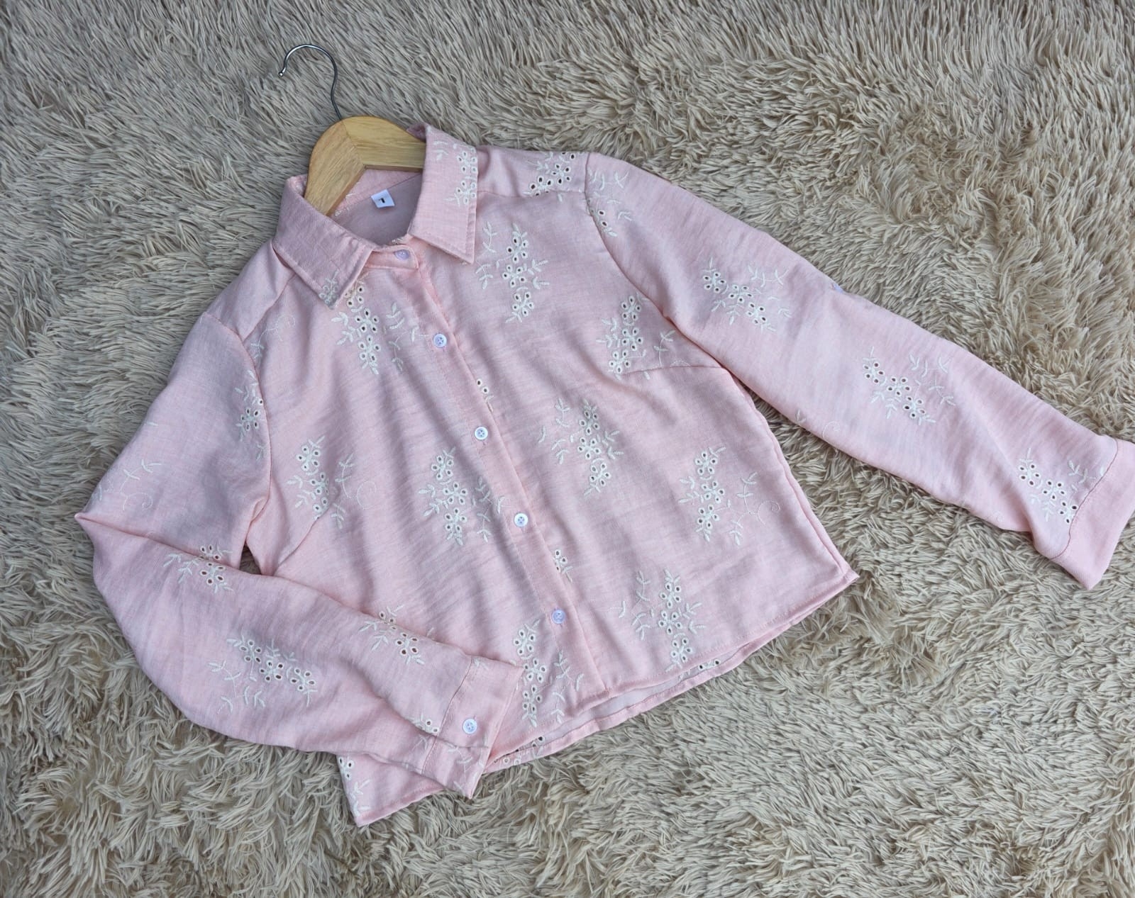 Camisa Manga Larga Bordada - Imagen 3