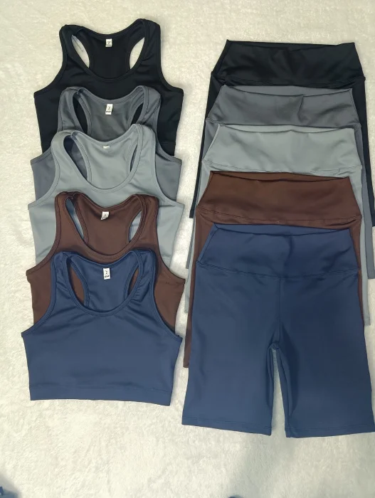 Conjunto Biker y Top