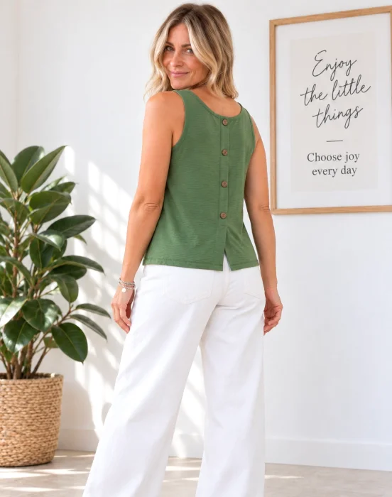 Musculosa Sey con Botones