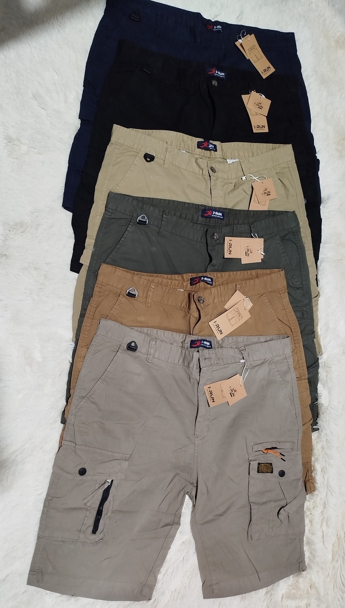 Bermudas Irun Importadas Gabardina Talles Especiales - Imagen 2