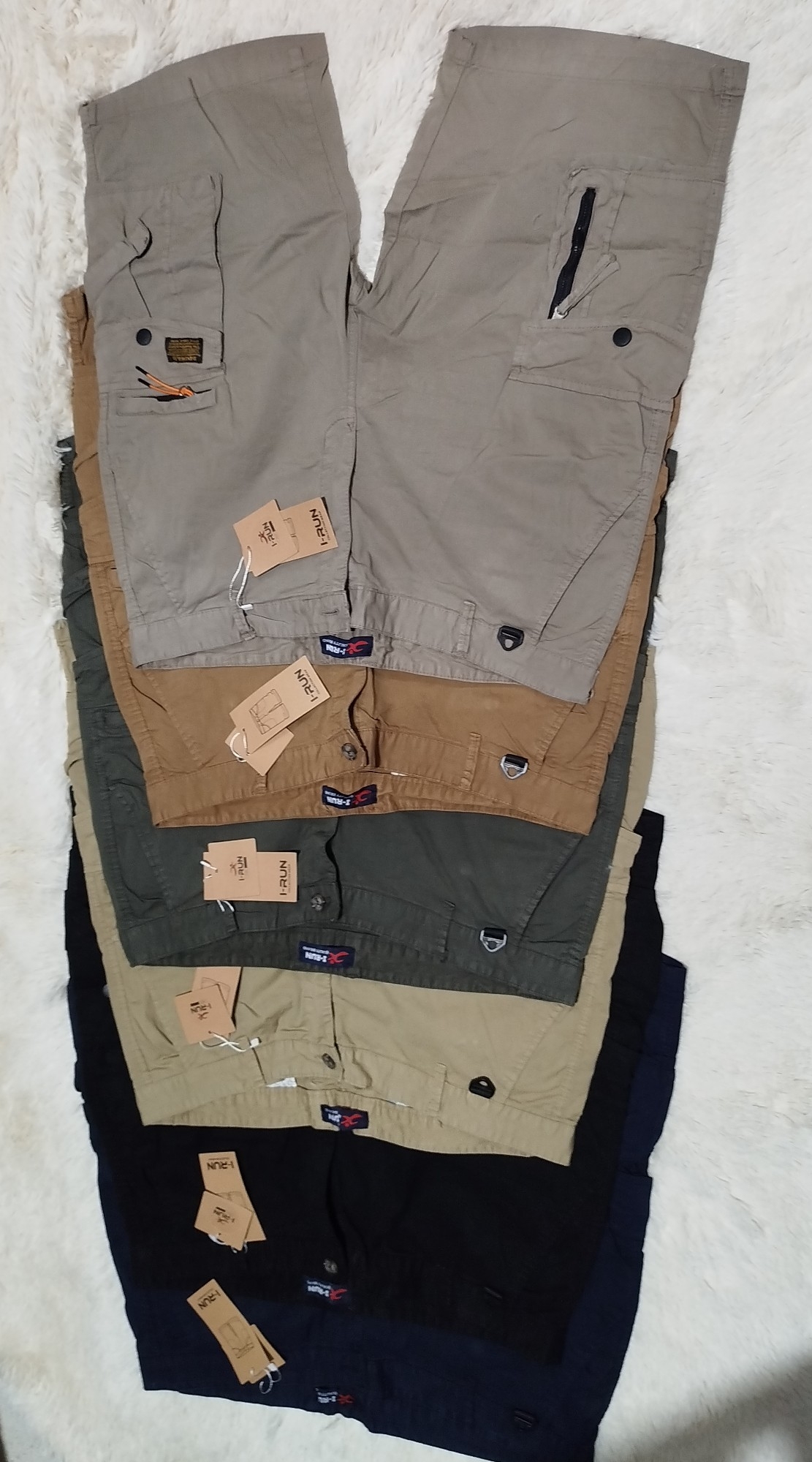Bermudas Irun Importadas Gabardina Talles Especiales - Imagen 3