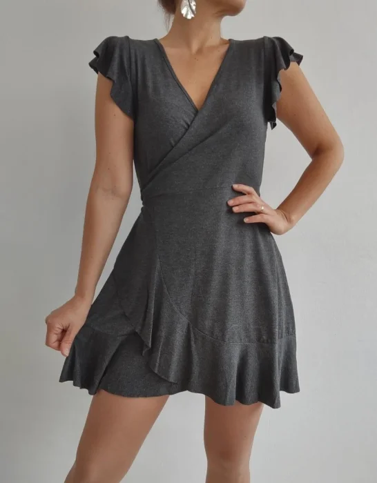 Vestido Cruzado Modal