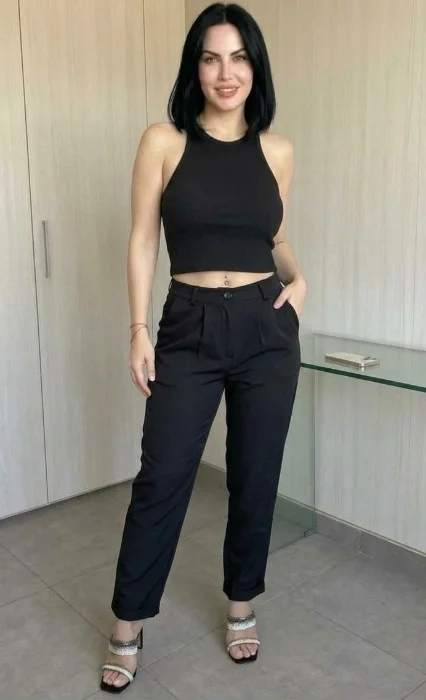 Pantalon Crep Sastrero