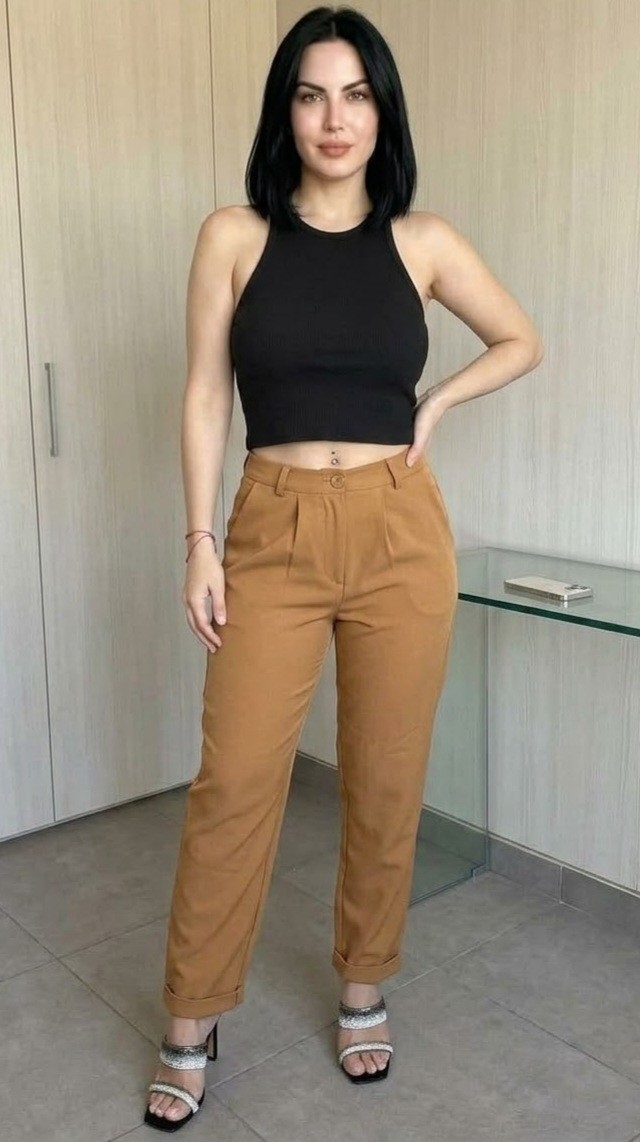 Pantalon Crep Sastrero - Imagen 2